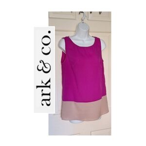 💖 Tunic Top Color Block Size S